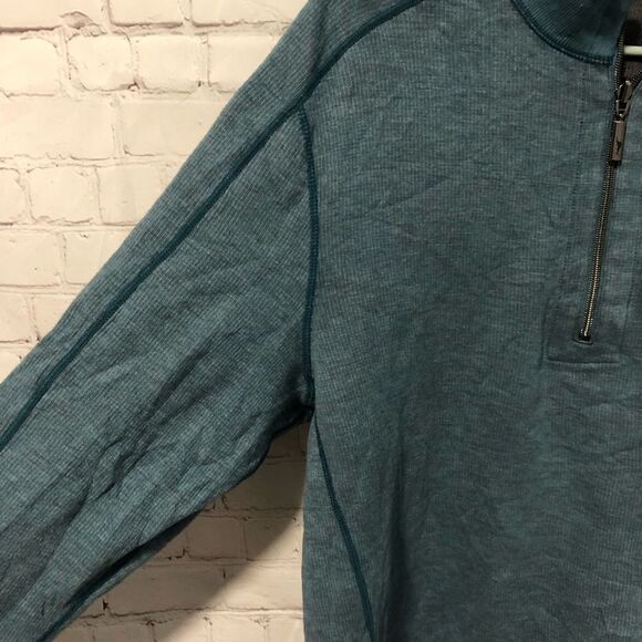 Tommy Bahama Blue Reversible Sweater Men's Sz XL - Picture 4 of 6